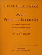 Missa Ecce nunc benedicite 
