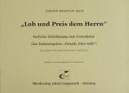 Lob und Preis dem Herrn BWV 207 