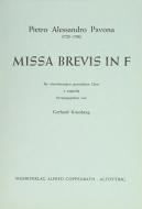 Missa brevis in F 