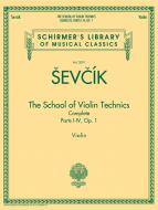 The School Of Violin Technics Op. 1 Complete 
