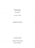 Novenaria Op. 67 No.1 