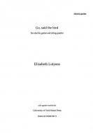 Go, Said The Bird Op.105 