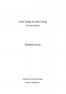 In The Temple of a Bird's Wing Op.37 