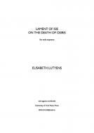 Lament of Isis On The Death of Osiris 