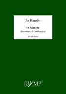 In Nomine (Berceuse a La Lesniewski) 