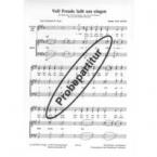 Voll Freude lasst uns singen a.c. 