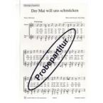 Der Mai will uns schmücken 