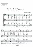 Der Mond ist aufgegangen / Die Blümelein sie schlafen 