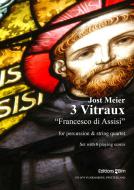 3 Vitraux 'Francesco di Assisi' Standard