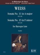 Sonata No.11 & Sonata No.15 for Baroque Lute 