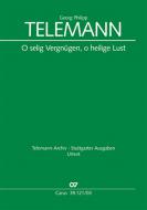 O selig Vergnügen, o heilige Lust 