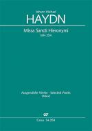 Missa Sancti Hieronymi MH 254 Standard