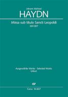 Missa sub titulo Sancti Leopoldi MH 837 Download