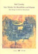 Vier Stücke für Blockflöte und Klavier 