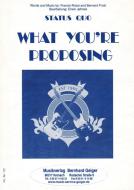 What you're Proposing 