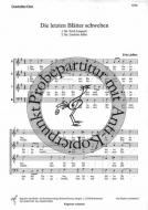 Die letzten Blätter schweben 