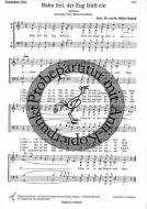 Bahn frei! Der Zug läuft ein! 