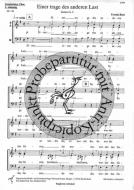 Einer trage des anderen Last 