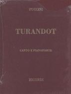 Turandot Opera Completa Per Canto E Pianoforte 
