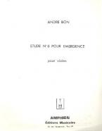 Emergence N 6 Violon Seul 