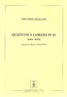 Quatuor A Cordes Et Voix N 4 Partition 