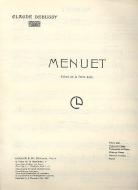 Menuet Violon / Piano 