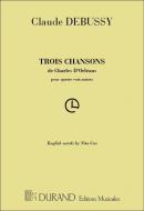 Trois chansons de Charles d' Orléans 