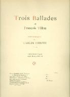 Ballade de Villon N 1 