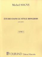 Etudes Dans Le Style Hongrois - Livre 2 