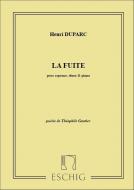 La Fuite. Duo pour Soprano, Tenor et Piano 
