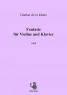 Fantasie für Violine und Klavier - 1968 