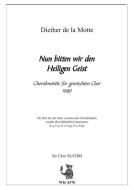 Nun bitten wir den Heiligen Geist 