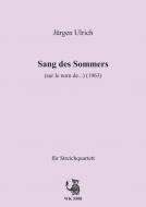 Sang des Sommers 