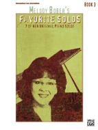 Melody Bober's Favorite Solos Book 3 Standard
