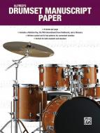 Alfred's Drumset Manuscript Paper 