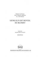 Sank Kun Dit Hoved, Du Blomst 