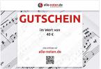 Geschenkgutschein 40 Euro 