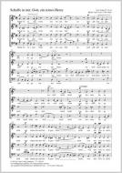 Schaffe in mir, Gott, ein reines Herze Standard