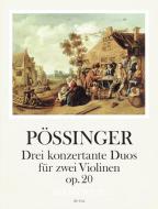 3 konzertante Duos op. 20 