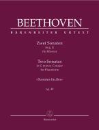 2 Sonaten in g, G op. 49 - 'Sonates faciles' Standard