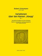 Klavier-Werke 1: Variationen über den Namen 'Abegg' op. 1 