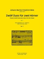 12 Grands Duos op. 7 Heft 1 