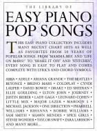 The Library Of Easy Piano Pop Songs 