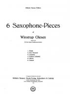 6 Saxophone Pieces Vol. 2 (Tenor Saxophone) 