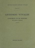 Concerto In C Minor For Strings And Continuo Score Fxi#8 T30 Rv120 