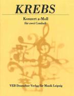 Konzert a-Moll für 2 Cembali 