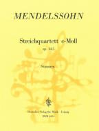 Streichquartett e-moll op. 44/2 