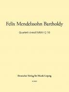 Quartett d-moll Partitur und Solo 