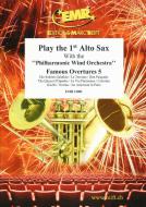 Play the 1st Alto Sax: Famous Overtures 5 Standard