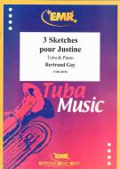 3 Sketches pour Justine Standard